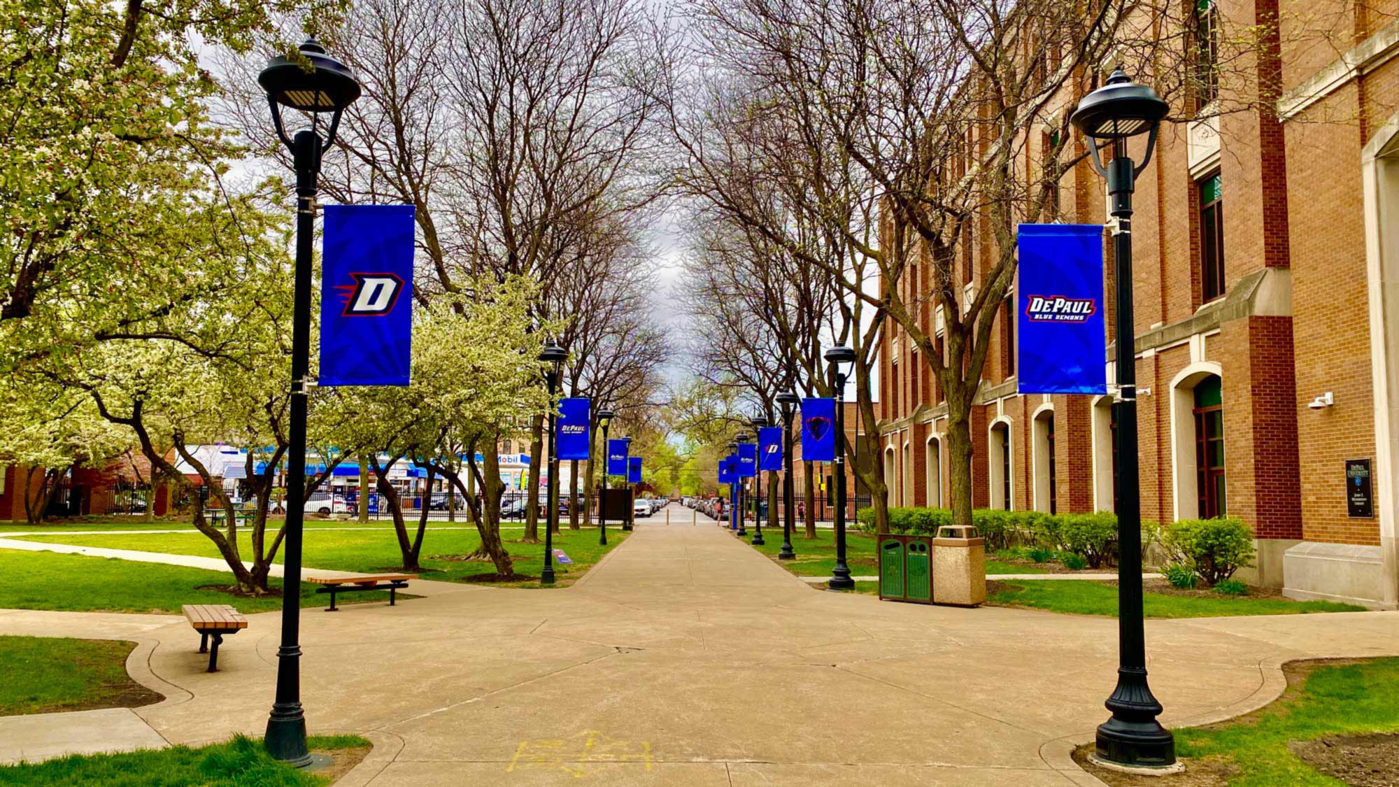 DePaul University Site Lighting - Photo